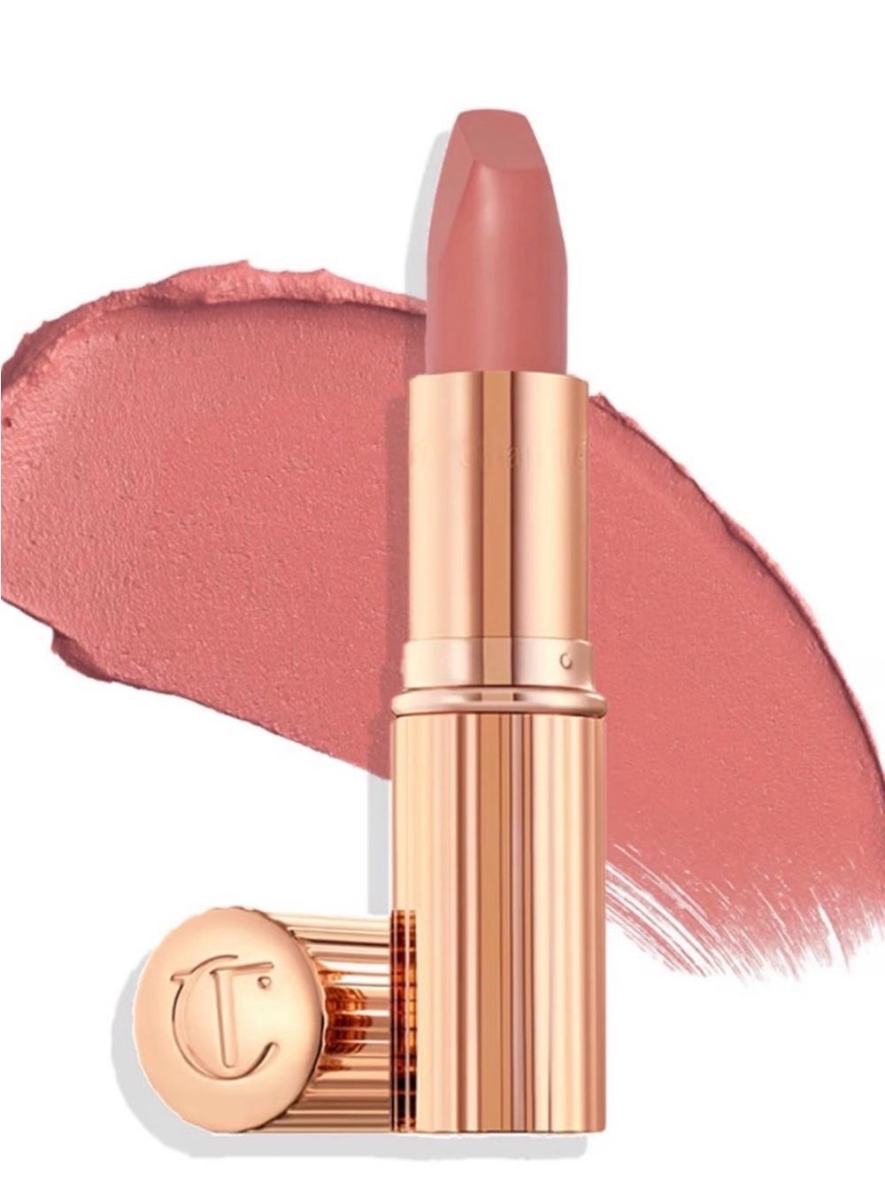 Charlotte Tilbury Matte Lipstick Shade is Pillow Talk.  Travel Size. BRAND NEW